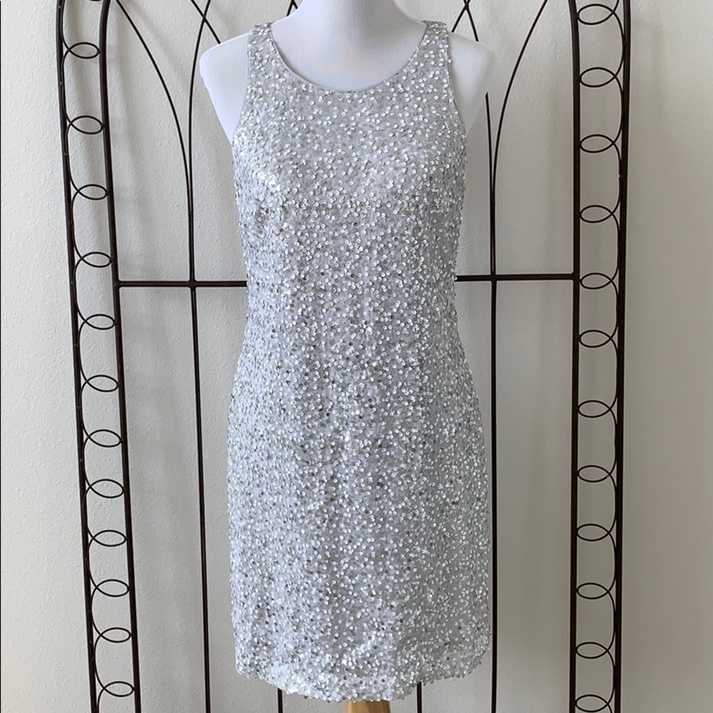 White House Black Market Sequin Cocktail Dress